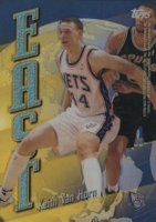 1998 Topps East-West #EW8 Van Horn/Duncan Refractor Basketball Card