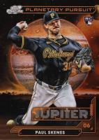 2024 Topps Chrome Cosmic Planetary Pursuit #6 Paul Skenes Jupiter Baseball Card