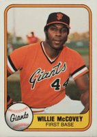 1981 Fleer #434 Willie McCovey Baseball Card