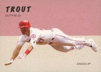 2020 Topps Throwback Thursday #229 Mike Trout Baseball Card