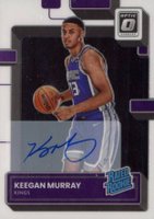 2022 Panini Donruss Optic #214 Keegan Murray Signature Basketball Card