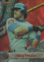 1994 Bowman's Best  #81 Mike Piazza Red Refractor Baseball Card
