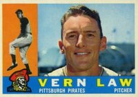 1960 Topps #453 Vern Law Baseball Card