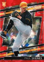 2024 Panini National Sports Collectors Convention VIP Gold Prospects #RP12 Paul Skenes Red Sparkle Baseball Card