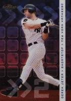 2002 Finest #14 Derek Jeter Baseball Card