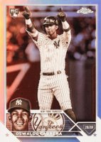 2023 Topps Chrome #69 Oswaldo Cabrera Sepia Refractor Baseball Card