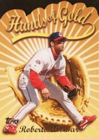 2000 Topps Hands of Gold #HG4 Roberto Alomar Baseball Card
