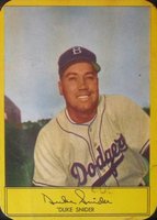 1954 Stahl-Meyer Franks # Duke Snider Baseball Card