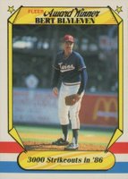 1987 Fleer Award Winners #3 Bert Blyeven Baseball Card