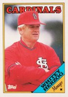 1988 Topps #744 Whitey Herzog Baseball Card