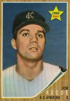 1962 Topps #417 Joe Azcue Baseball Card