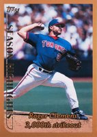 1999 Topps #203 Roger Clemens Baseball Card