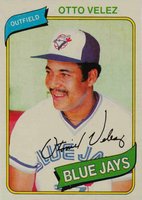 1980 Topps #703 Otto Velez Baseball Card