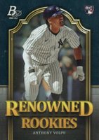2023 Bowman Platinum Renowned Rookies #RR20 Anthony Volpe Baseball Card