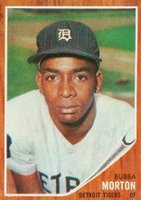 1962 Topps #554 Bubba Morton Short print Baseball Card