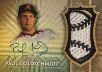 2017 Topps Dynasty Autograph Patch #PG1 Paul Goldschmidt Baseball Card
