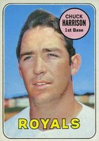 1969 Topps #116 Chuck Harrison Baseball Card
