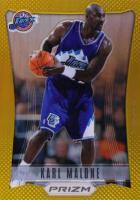 2012 Panini Prizm  #168 Karl Malone Gold Prizm Basketball Card
