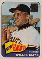 1997 Topps Willie Mays #19 Willie Mays 1965 Topps Baseball Card