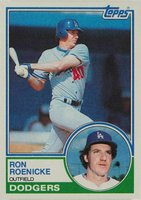 1983 Topps #113 Ron Roenicke Baseball Card