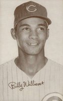 1963 Exhibits # Billy Williams Baseball Card