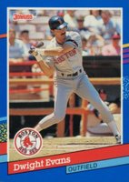 1991 Donruss #122 Dwight Evans Baseball Card