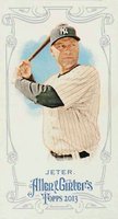 2013 Topps Allen & Ginter # Derek Jeter Mini-A & G Back-Nno Baseball Card