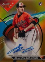 2023 Topps Finest Finest Autographs #GRO Grayson Rodriguez Gold Baseball Card