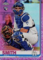 2019 Topps Chrome Update  #47 Will Smith Pink Refractor Baseball Card