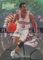 1997 Metal Universe Planet Metal #2 Allen Iverson Basketball Card