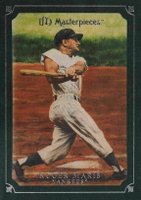 2007 Upper Deck Masterpieces #9 Roger Maris Green Linen Baseball Card