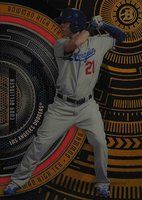 2017 Bowman High Tek #CB Cody Bellinger Gold Rainbow Baseball Card