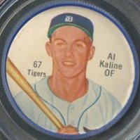 1962 Shirriff Coins #67 Al Kaline Baseball Card