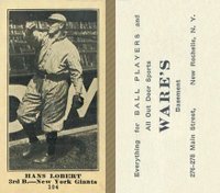 1916 Wares #104 Hans Lobert Baseball Card