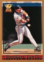 1998 Topps #334 Andruw Jones Baseball Card