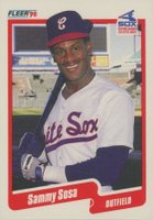 1990 Fleer Canadian #548 Sammy Sosa Baseball Card