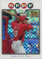 2008 Topps Chrome #196 Joey Votto Xfractor Baseball Card