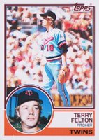 1983 Topps #181 Terry Felton Baseball Card
