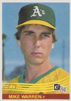 1984 Donruss #631 Mike Warren Baseball Card