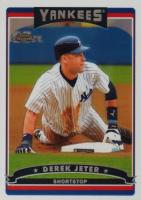 2006 Topps Chrome #191 Derek Jeter Refractor Baseball Card