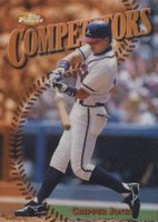 1997 Finest #273 Chipper Jones Refractor Baseball Card