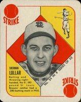 1951 Topps Blue Backs #24 Sherman Lollar Baseball Card