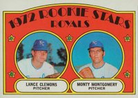 1972 Topps #372 Royals Rookies Baseball Card