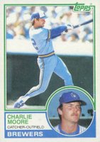 1983 Topps #659 Charlie Moore Baseball Card