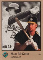 1992 Studio #226 Mark McGwire Baseball Card