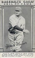 1948 Baseball's Great Hall of Fame Exhibits # Honus Wagner Baseball Card