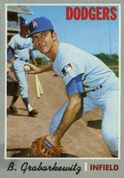 1970 Topps #446 Billy Grabarkewitz Baseball Card