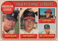 1969 O-Pee-Chee #9 A.L. Pitching Leaders Baseball Card