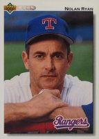 1992 Upper Deck #655 Nolan Ryan Baseball Card