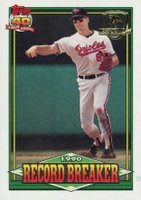 1991 Topps Desert Shield #5 Cal Ripken Jr. Baseball Card